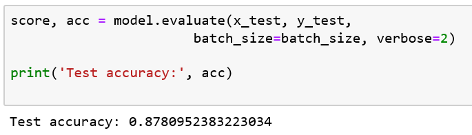 Evaluating a multiclass classification model. 