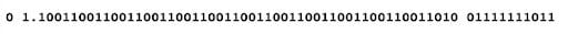 Final representation of 0.1 in floating point