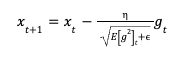 rmsprop equation