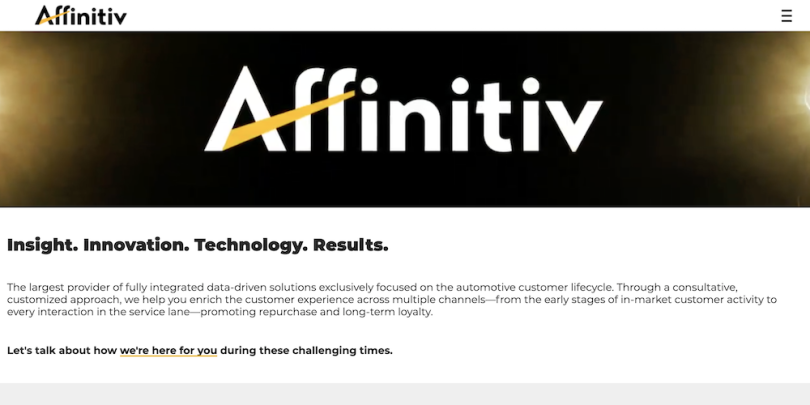 Affinitiv company core values examples
