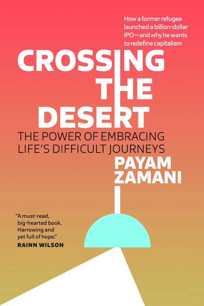 Book cover “Crossing the Desert”