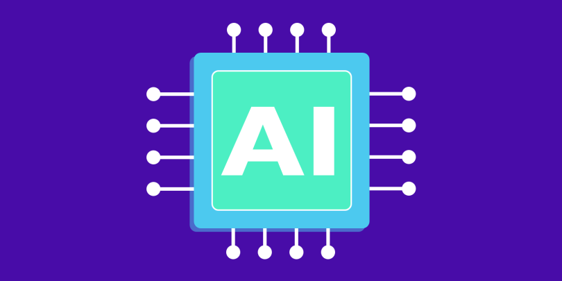 A square microchip.