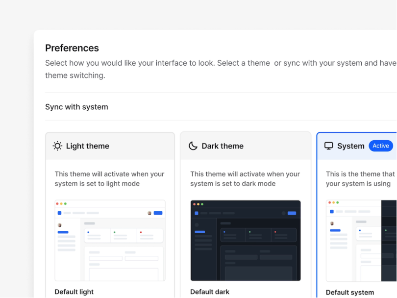 A feedback microinteraction from an app