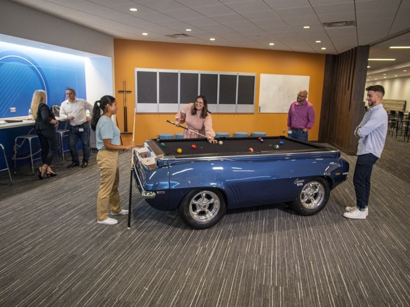 general motors team members in the office