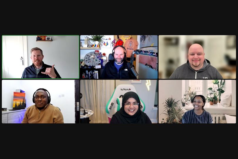 GitLab team video call