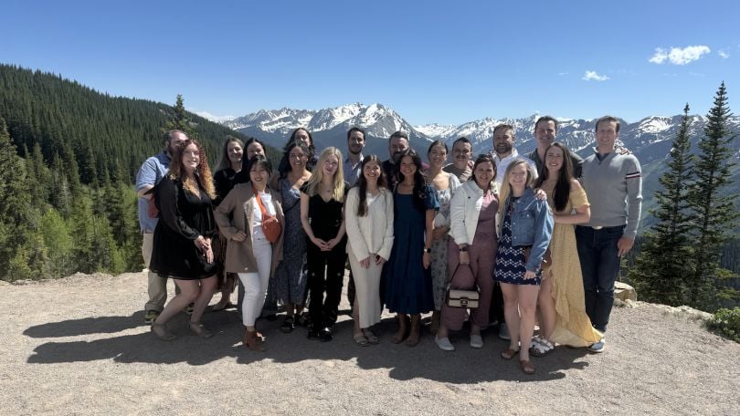 ADM employees together in Aspen, Colorado, in the summer of 2024.