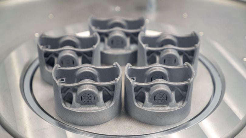 Porsche's 3D-printed pistons