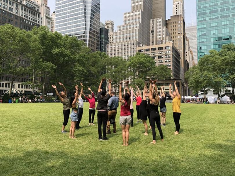 The Quartet Health team in Bryant Park