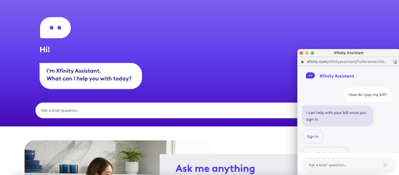 Xfinity's Xfinity Assistant