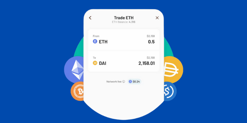 best crypto wallet fees