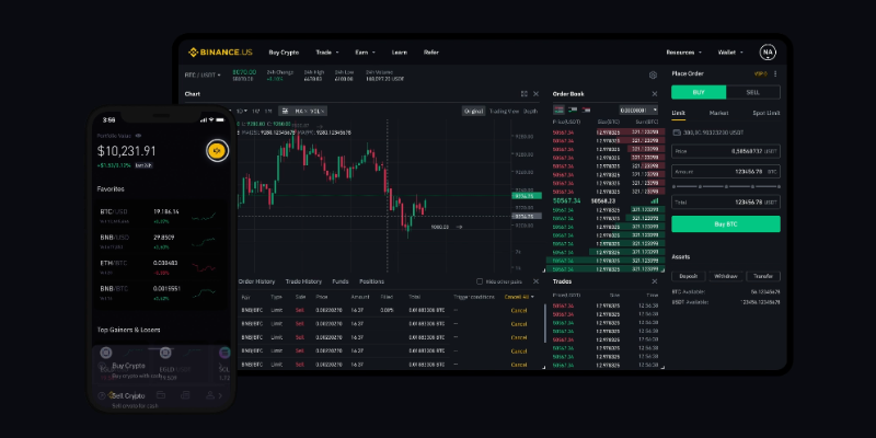 cryptocurrency trading platform binance