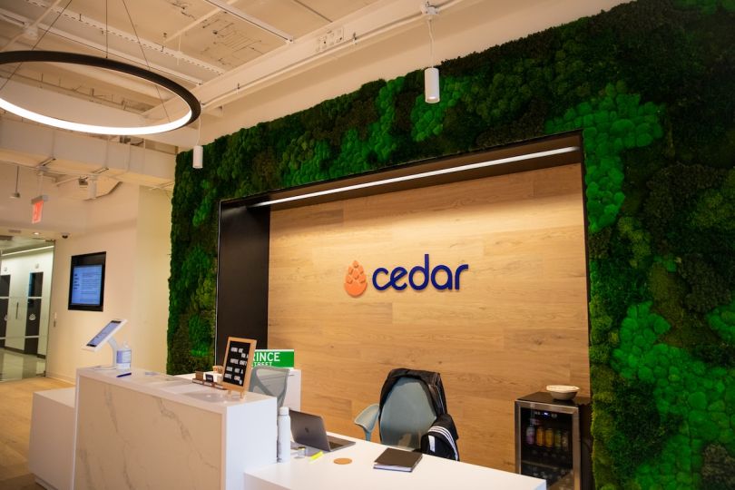 A look inside Cedar’s office space. 