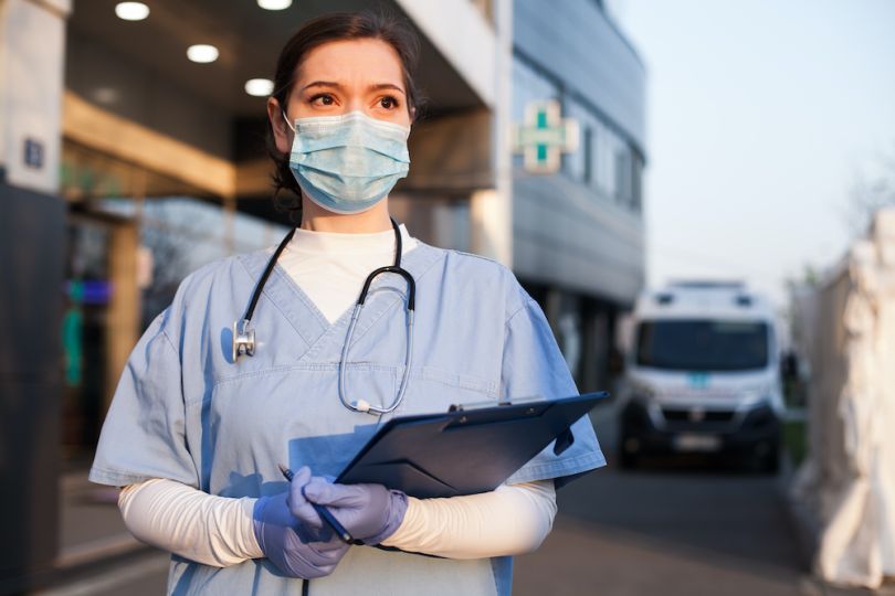 Centene Corporation healthcare worker