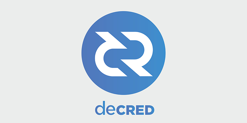 Decred privacy coin logo.