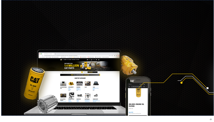 Caterpillar's e-commerce platform