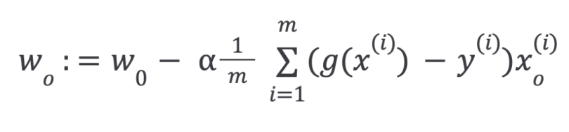 Equation continued until convergence with regularization.