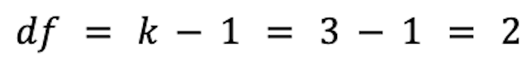 Kruskal-Wallis math