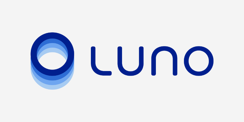 Screenshot of the Luno website.