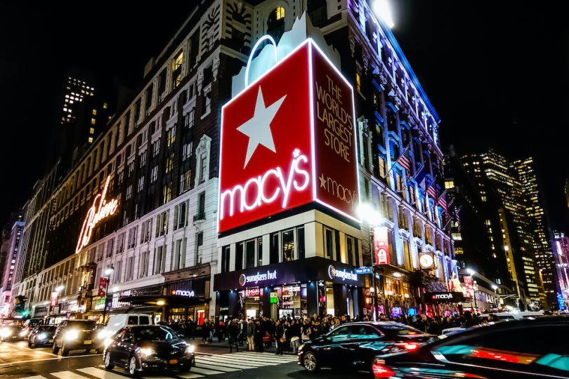 Macy's store front