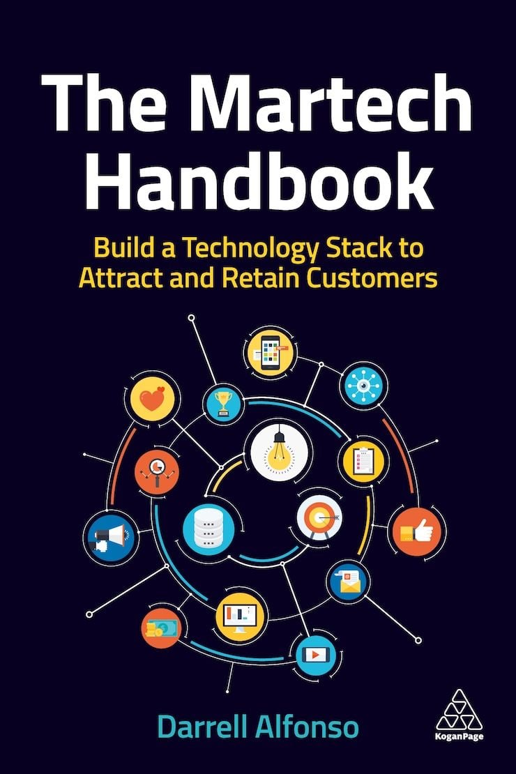 Book cover for The Martech Handbook