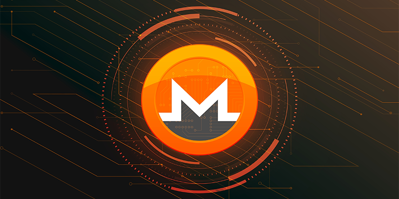 Monero privacy coin logo.