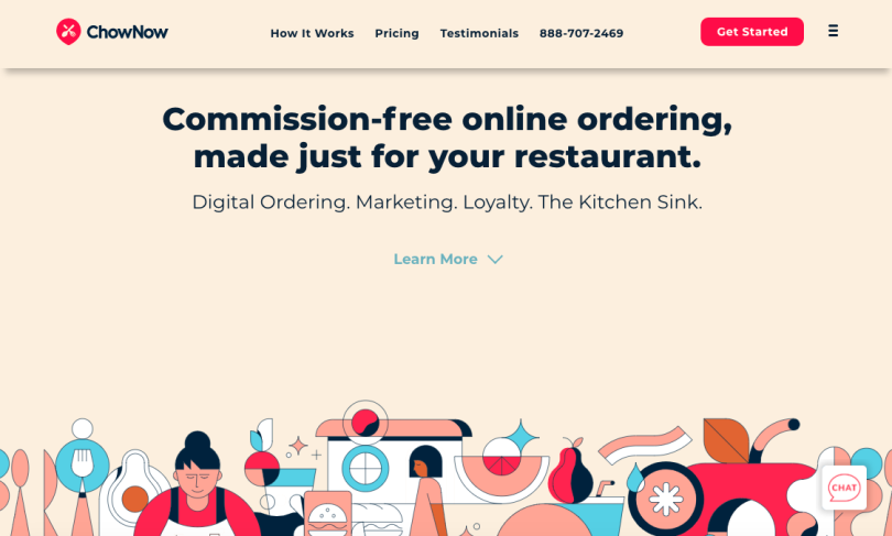 ChowNow Food Delivery Companies 