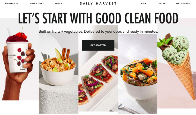 Daily Harvest Food Delivery Companies
