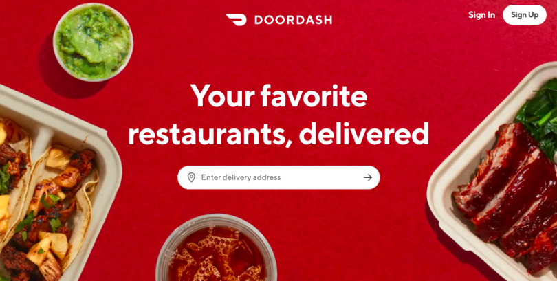 DoorDash Food Delivery Companies