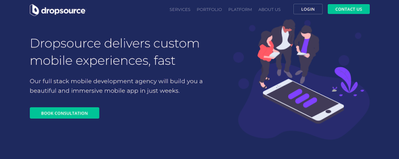 Dropsource software companies in Raleigh