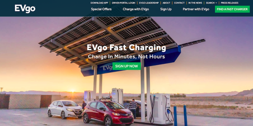 EVgo environment companies San Diego 