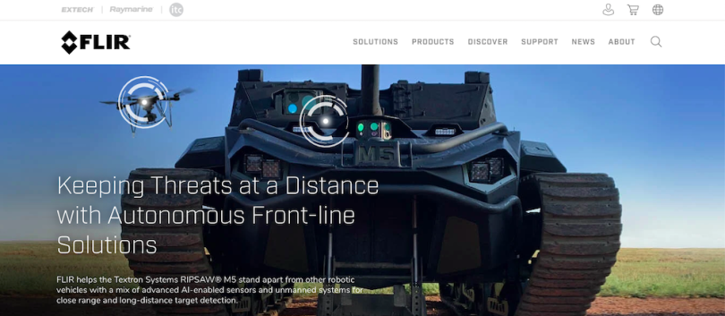 FLIR Systems largest companies in Portland