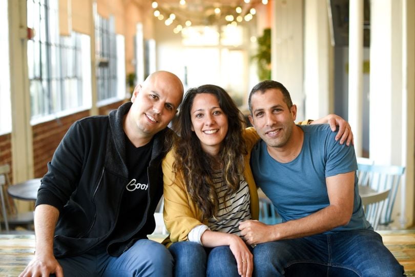 HoneyBook founders, Dror Shimoni, Naama Alon, Oz Alon