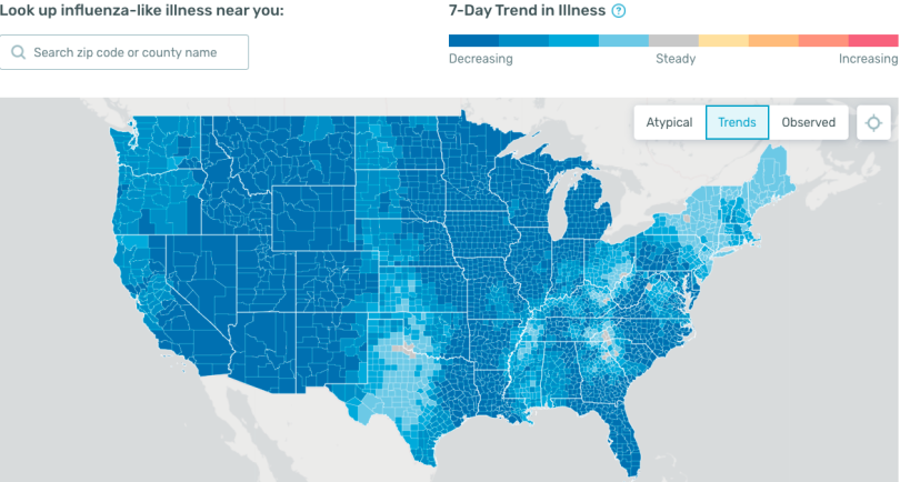 Kinsa-trends-map-health-care-technology-Big-Data