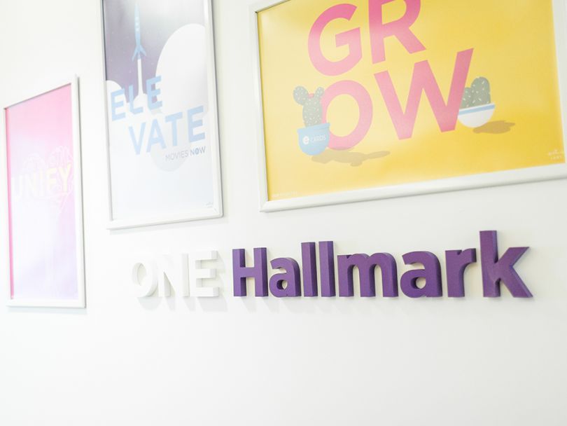 Hallmark Logo Wall