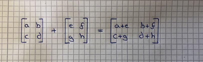 MATRIX-MATRIX ADDITION AND SUBTRACTION