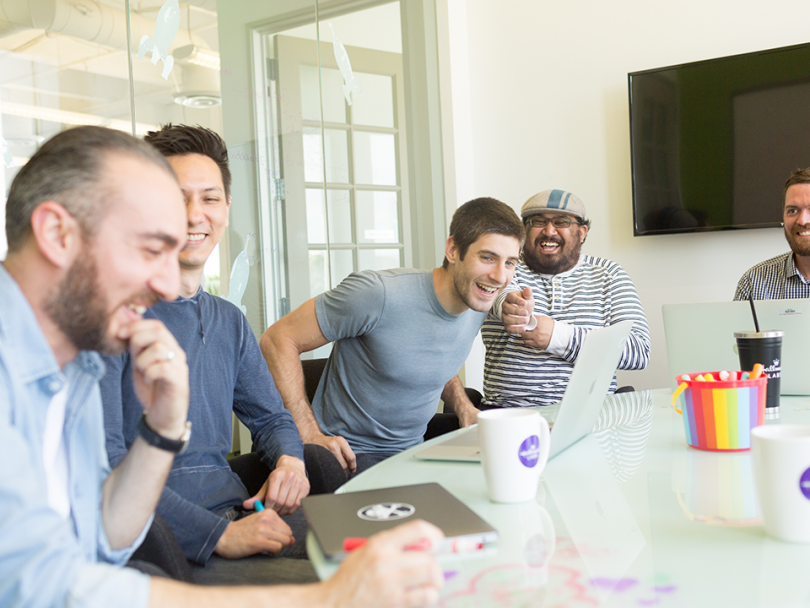 The team working at Hallmark Labs