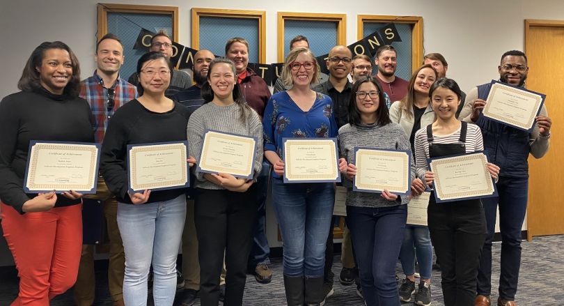 Apprenti Graduation Photo Microsoft Cohort