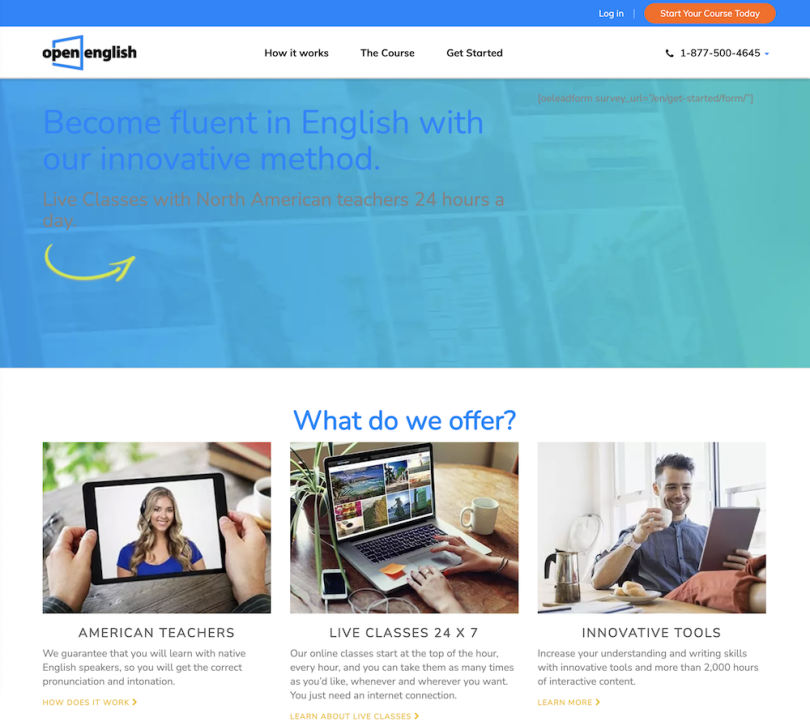 Open English companies in Miami