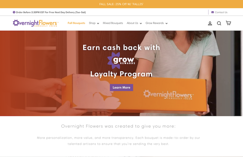 Overnight Flowers Tampa startups