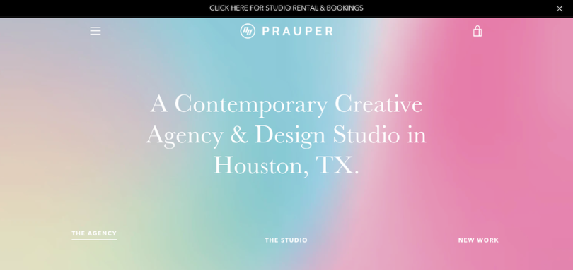 Prauper creative design agency Houston