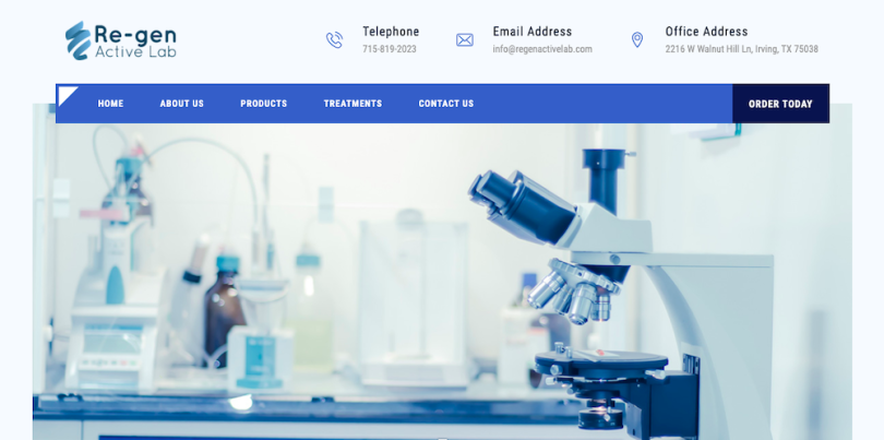 Re-gen Active Lab biotech companies in Dallas