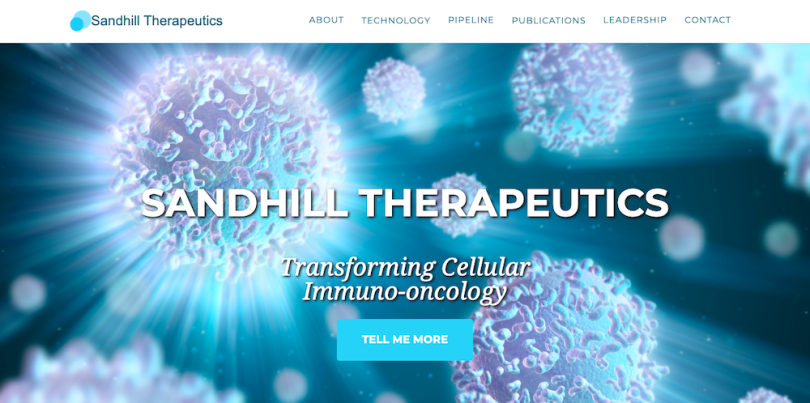 Sandhill Therapeutics biotech companies in Dallas