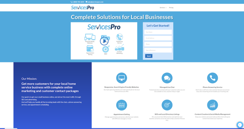 ServicesPro Tampa SEO company