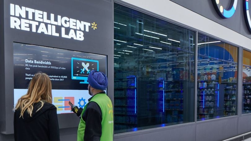 The Walmart Intelligent Retail Lab Server Room