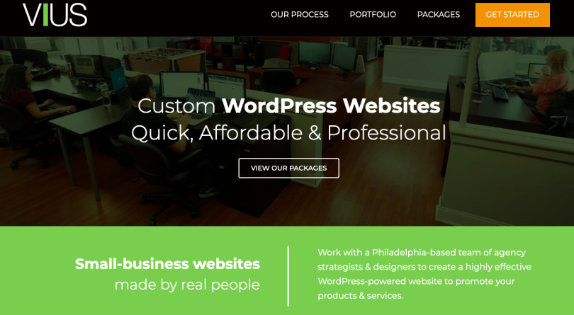 VIUS Philadelphia Web Design Development Company