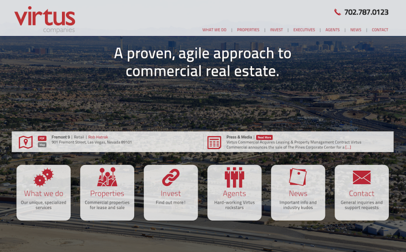 Vitus Commercial real estate companies Las Vegas