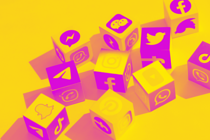 social media icons shadowban