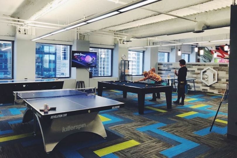 Tech Company's Office Space Puts the Fun in Functional
