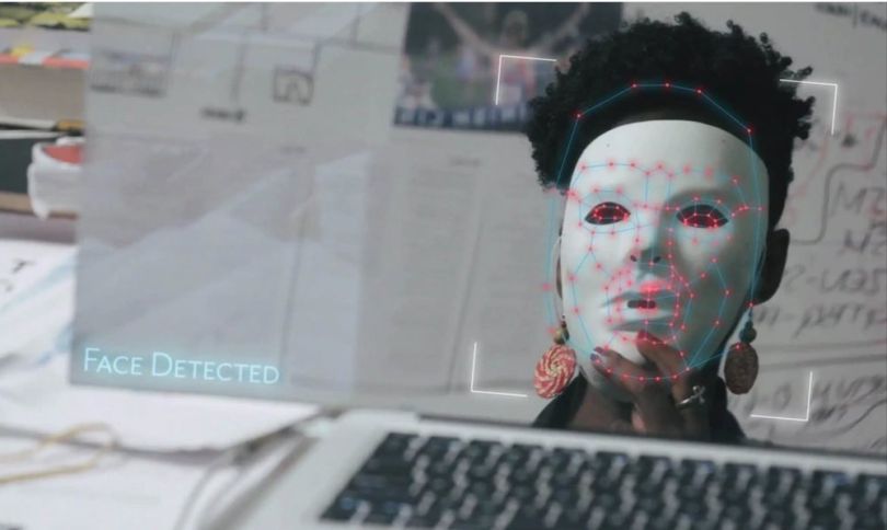 coded bias joy buolamwini mask