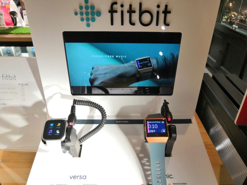 fitbit healthcare applications wearables